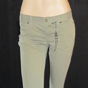 Victoria's Secret Green Pencil Skinny Stretch Pant